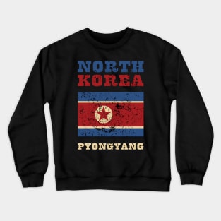 Flag of North Korea Crewneck Sweatshirt